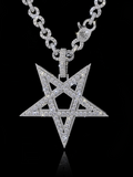 Playboi carti opium Pentagram pendant
